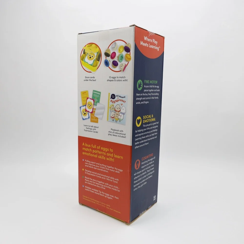Battat Education EggXpress Yourself! Match & Learn‎ Eggs 18m+ NEW
